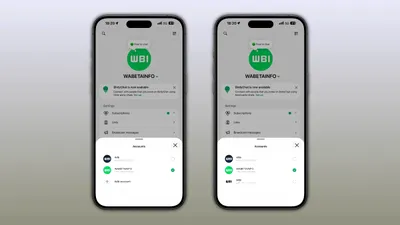 WhatsApp testează suport pentru până la trei conturi pe iOS