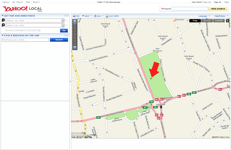 Yahoo Maps