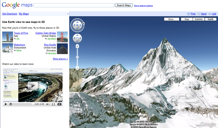 Google Maps 3D