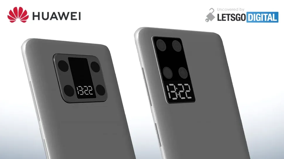 Huawei ar putea dezvolta un telefon cu ecran secundar pe spate