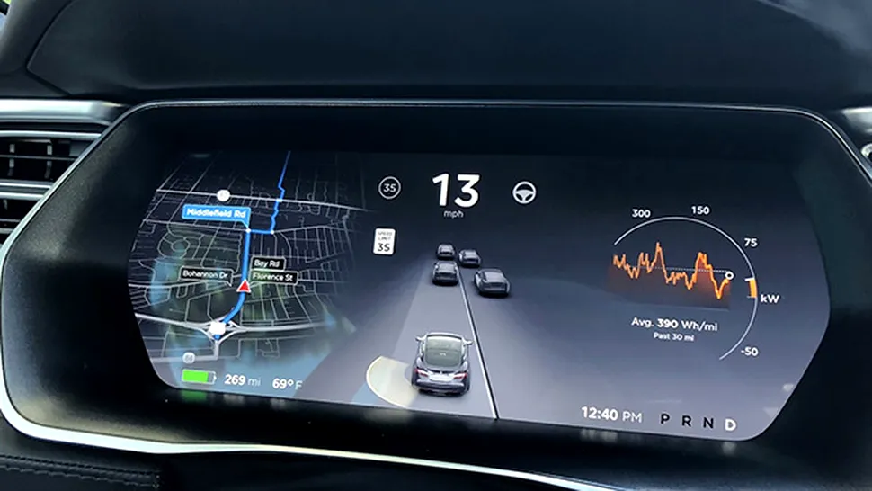 Tesla adaugă setare de agresivitate pentru sistemul de conducere autonomă a vehiculelor