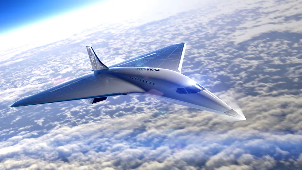 Cum arată succesorul Concorde, proiectat pentru zboruri de pasageri la de 3 ori viteza sunetului