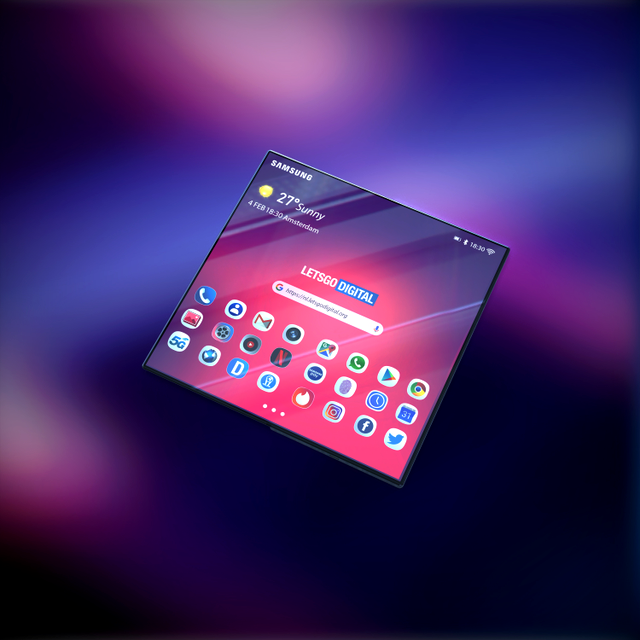 Samsung Galaxy F - render