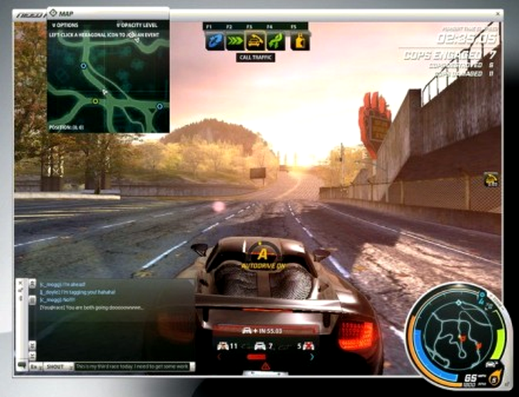NFS World Online - din nou poliţia va fi urmele vitezomanilor