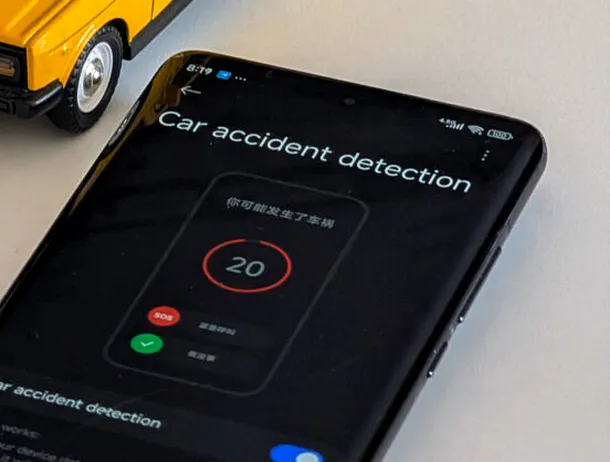 Telefoanele Xiaomi pot detecta accidentele auto și pot solicita ajutor