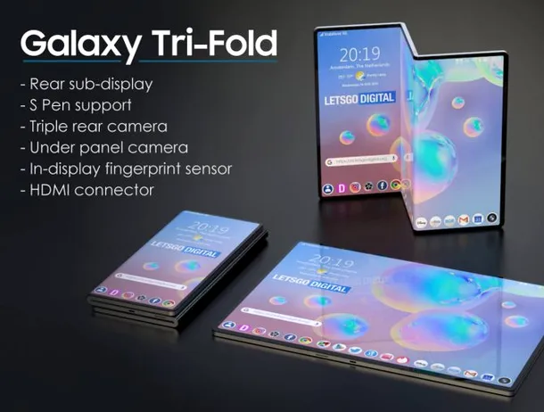 Samsung: noul telefon tri-fold, scump și cu destinație limitată