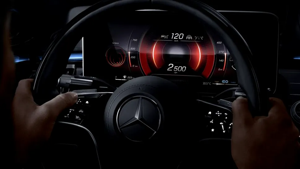 Cum arată noua interfață MediaNav cu ecran de 12.8” de pe mașinile Mercedes-Benz S-Class din 2021