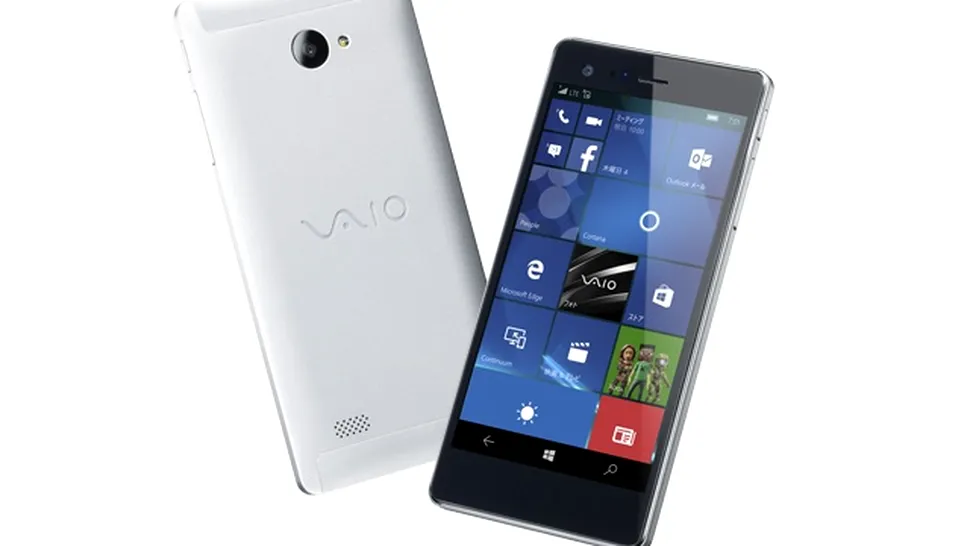 Compania japoneză VAIO lansează un smartphone cu Windows 10 Mobile
