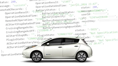 Leaf, primul automobil electric produs de Nissan, poate fi deturnat cu un banal web browser 