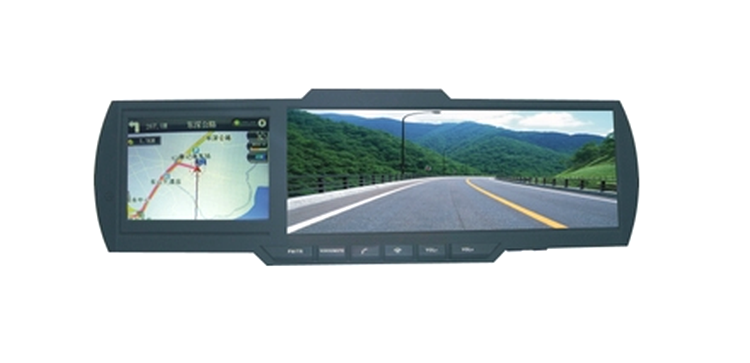 Oglinda retrovizoare cu navigaţie GPS - super ofertă chinezească