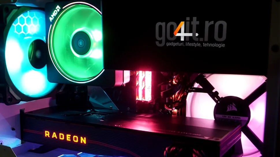 Mic, „furios” şi colorat: cum am construit un sistem de gaming cu Ryzen 3000 şi Radeon 5700