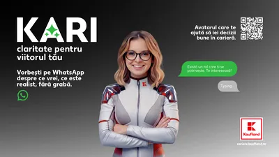 Kaufland lansează Kari Era – un avatar AI pentru orientarea în carieră a tinerilor