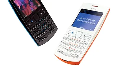 Nokia Asha 205, un featurephone cu integrare Facebook şi tastatură hardware 