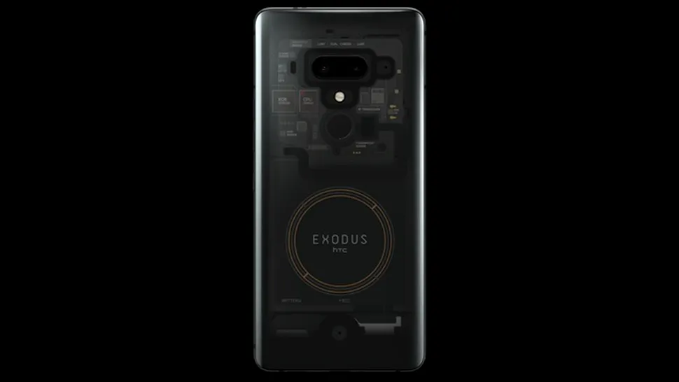 HTC EXODUS, smartphone-ul cu portofel electronic încorporat, este disponibil acum la vânzare