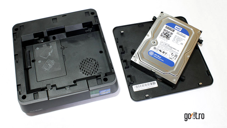 ASUS Vivo PC VM60 - compartimentul pentru hard disk