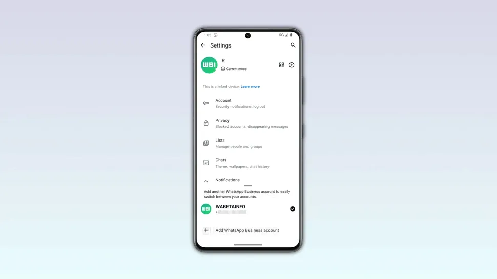 WhatsApp Business permite utilizarea a două conturi pe același telefon cu Android