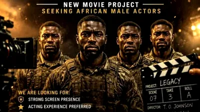 Reclamă online prin care se caută actori africani pentru filme de acțiuni. În realitate, tinerii de culoare sunt trimiși pe front în Ucraina
