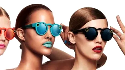 Snapchat a anunţat Spectacles, ochelarii care filmează