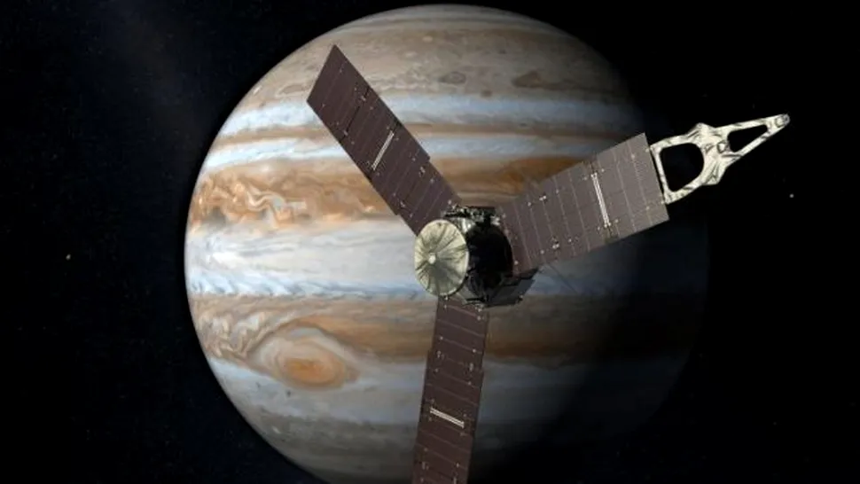 Moment istoric: Sonda spaţială Juno s-a plasat pe orbita planetei Jupiter