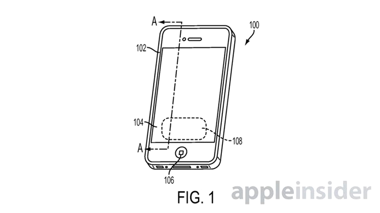 Senzor Touch ID restrând la o porţiune din suprafaţa ecranului