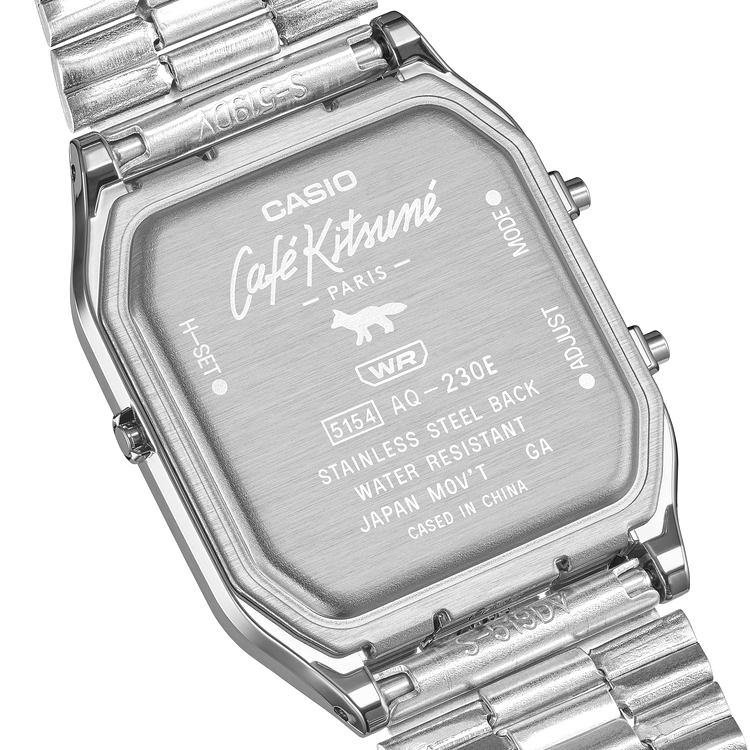 Ceas Casio în ediție limitată dedicat Café Kitsuné.