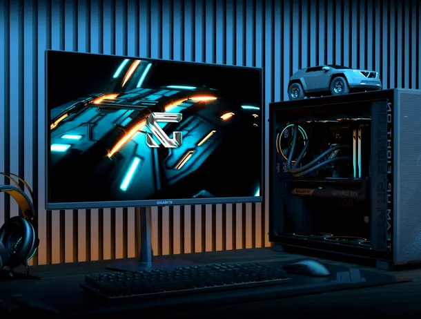 GO27Q24, noul monitorul de gaming Gigabyte