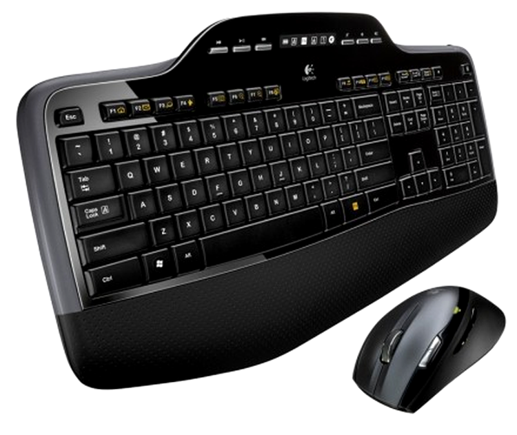 Logitech MK700 - tastele sunt low profile