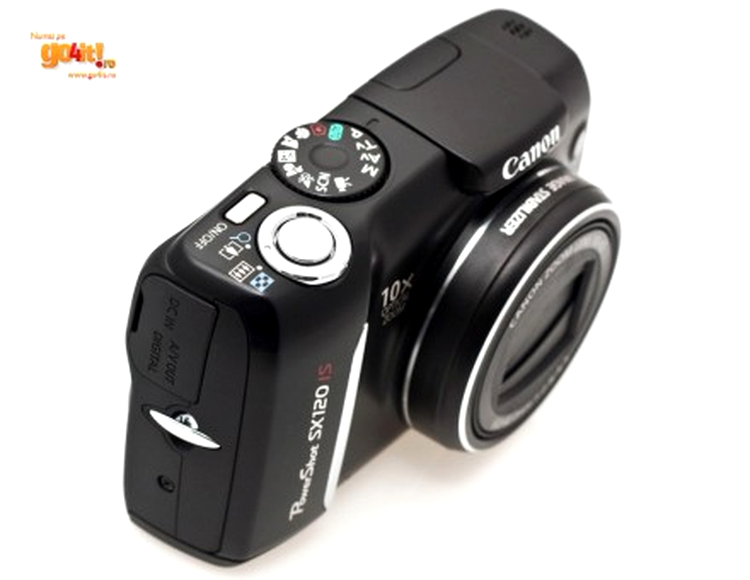 Canon SX120 IS are un preţ de aproximativ 1.000 lei