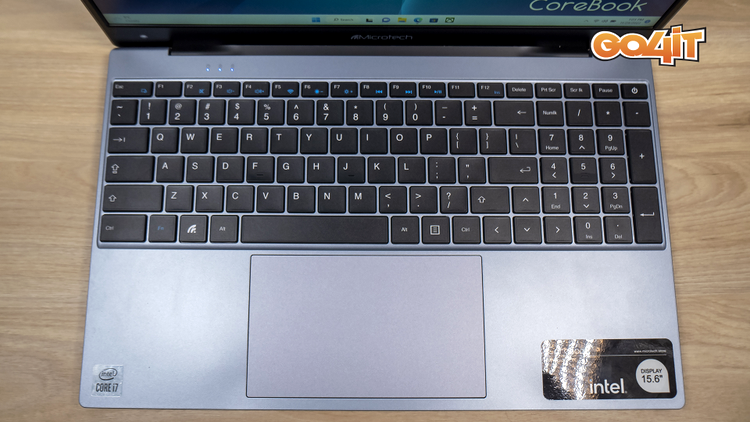 Microtech CoreBook keyboard