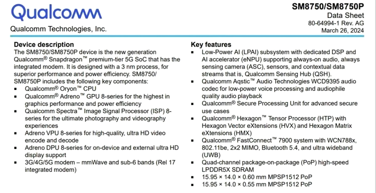 Qualcomm Snapdragon 8 Gen 4