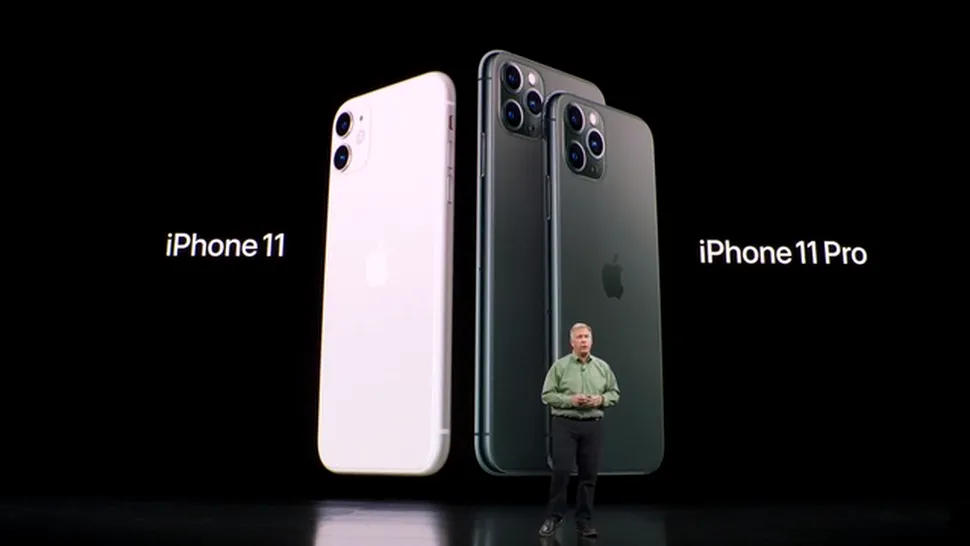 Apple a lansat iPhone 11, iPhone 11 Pro şi iPhone 11 Pro Max. Preţurile pornesc de la 699 dolari