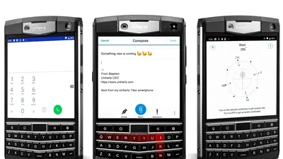 Unihertz Titan: telefonul cu Android pe care BlackBerry refuză să îl lanseze