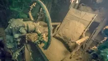 Scăderea dramatică a apelor dintr-un lac face accesibil pentru scafandri amatori un obiect scufundat în 1948: un bombardier B-29 Superfortress