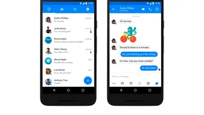 Facebook Messenger face trecerea la interfaţa Material Design pe Android