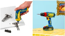 Două unelte Parkside cu baterie, disponibile în culorile Lidl la împlinirea a 15 ani pe piața din România