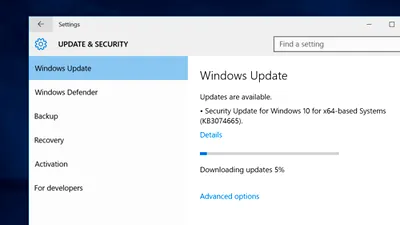 Windows 10 va folosi tehnologii AI pentru a decide când trebuie declanşată instalarea automată a actualizărilor de sistem 