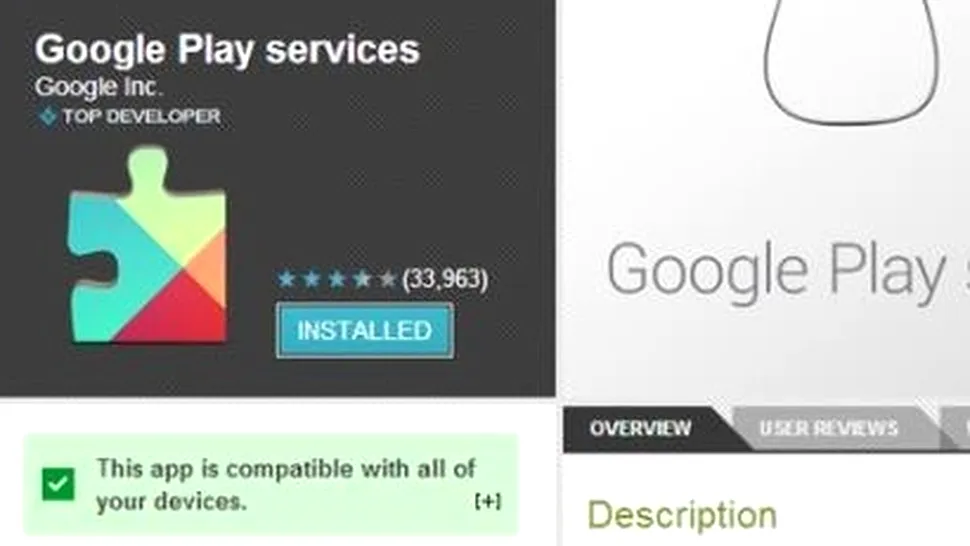 Google Play Services, actualizat cu suport pentru jocuri multiplayer şi alte bunătăţi