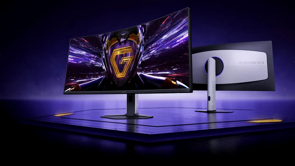 Xiaomi G34WQi 2026, monitorul curbat de gaming cu ecran WQHD