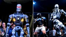 VIDEO: Un influencer a intrat în ring cu un robot umanoid. Care a fost deznodământul duelului