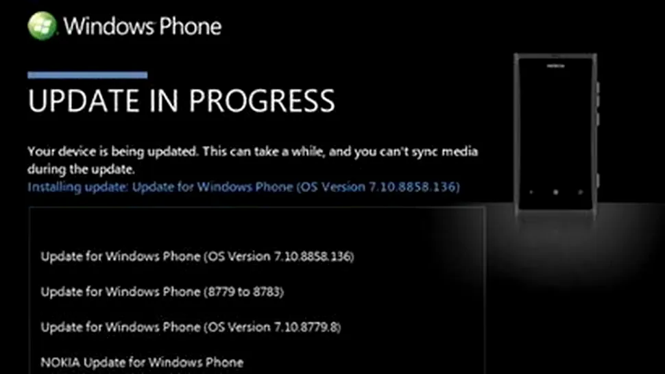 Actualizările Nokia la Windows Phone 7.8 sunt gata, Lumia 800 este primul servit