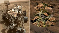 Roverul Curiosity a spart accidental o rocă pe Marte și a dezvăluit o mare surpriză: „Nu ar trebui să fie acolo”