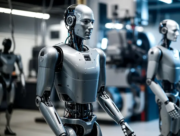 Roboții AI ar putea depăși numărul angajaților în următoarele decenii