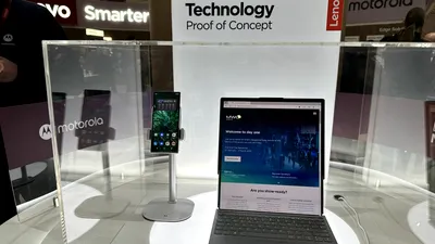 Lenovo la MWC 2023: telefon și laptop rulabile, laptop pliabil și telefon de 