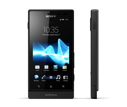 Sony Xperia sola, cu ecran de 3.7"
