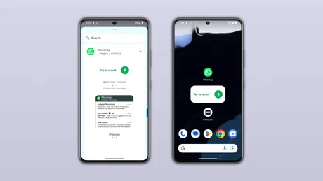 WhatsApp pregătește un widget dedicat pentru mesajele vocale pe Android