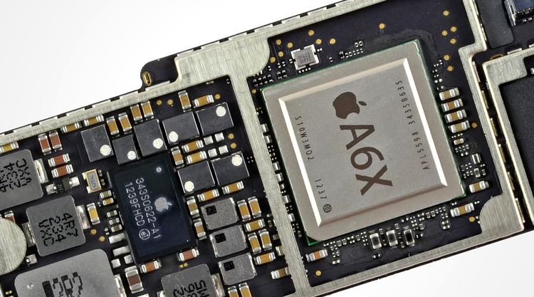 Chipsetul Apple A6X - realizat în fabricile Samsung