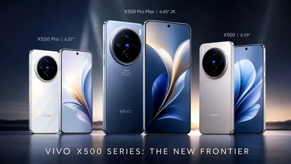 Vivo X500 apare în noi informații neoficiale: baterie uriașă, procesor de 3 nm și cameră periscopică