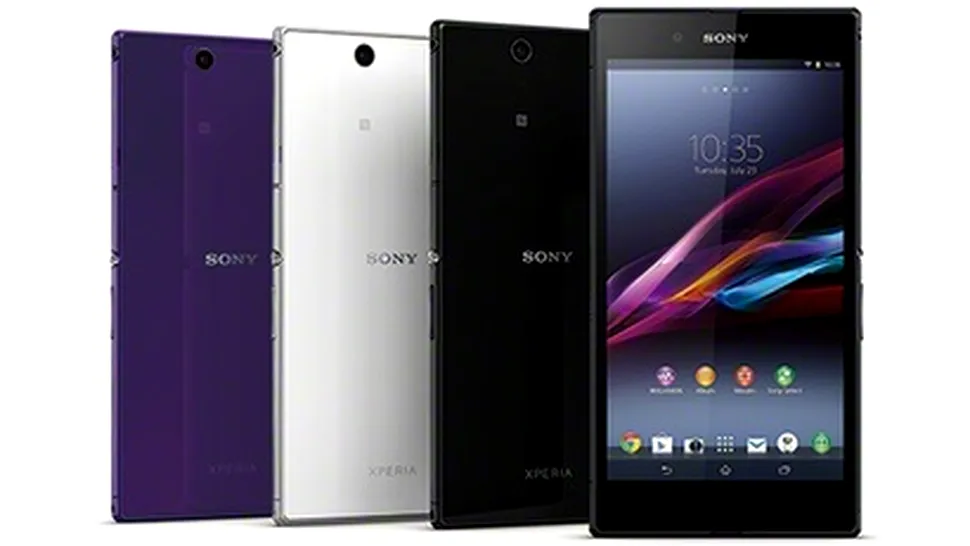 Un telefon gigantic devine o tabletă mică: Sony Xperia Z Ultra are acum o versiune Wi-Fi