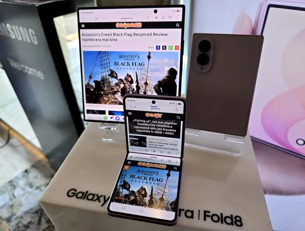 Galaxy Z Fold8 Ultra, Fold8 și Z Flip8: primul contact cu noua generație de pliabile de la Samsung