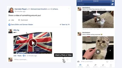 Facebook primeşte comentarii video şi imagini la 360 de grade